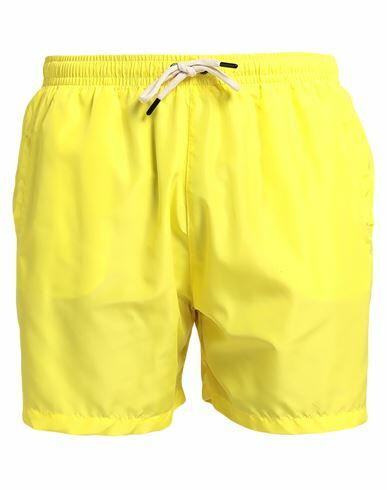 Matineé Man Swim trunks Yellow Polyester Cover