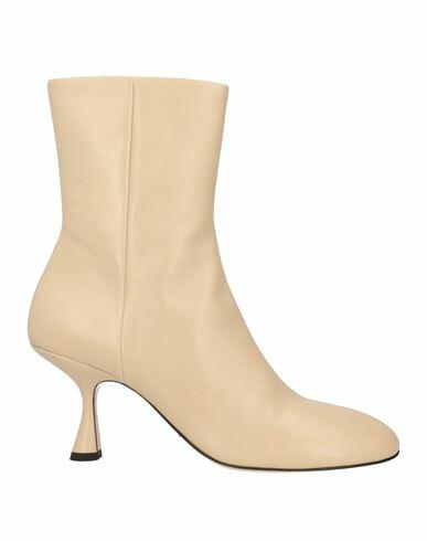 Wandler Woman Ankle boots Beige Lambskin Cover