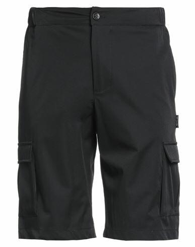 C'n'c' Costume National Man Shorts & Bermuda Shorts Black Polyamide, Elastane Cover