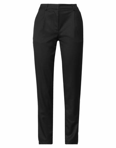 Silvian Heach Woman Pants Black Polyester, Viscose, Elastane Cover