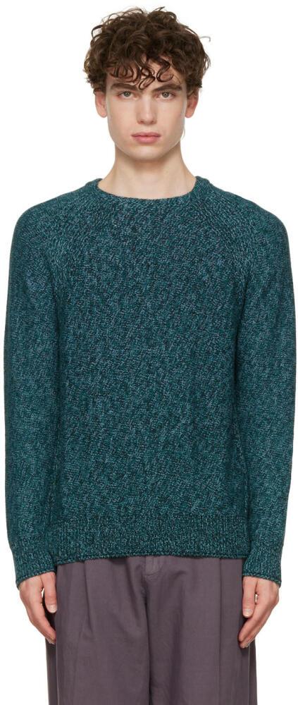 PS by Paul Smith Green Knit Sweater Cover