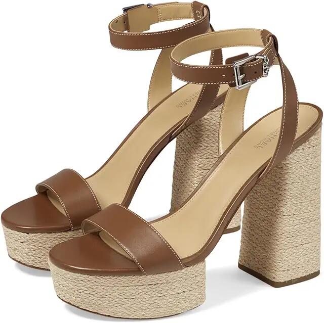 MICHAEL Michael Kors Ashton Platform (Luggage) Women's Sandals Cover