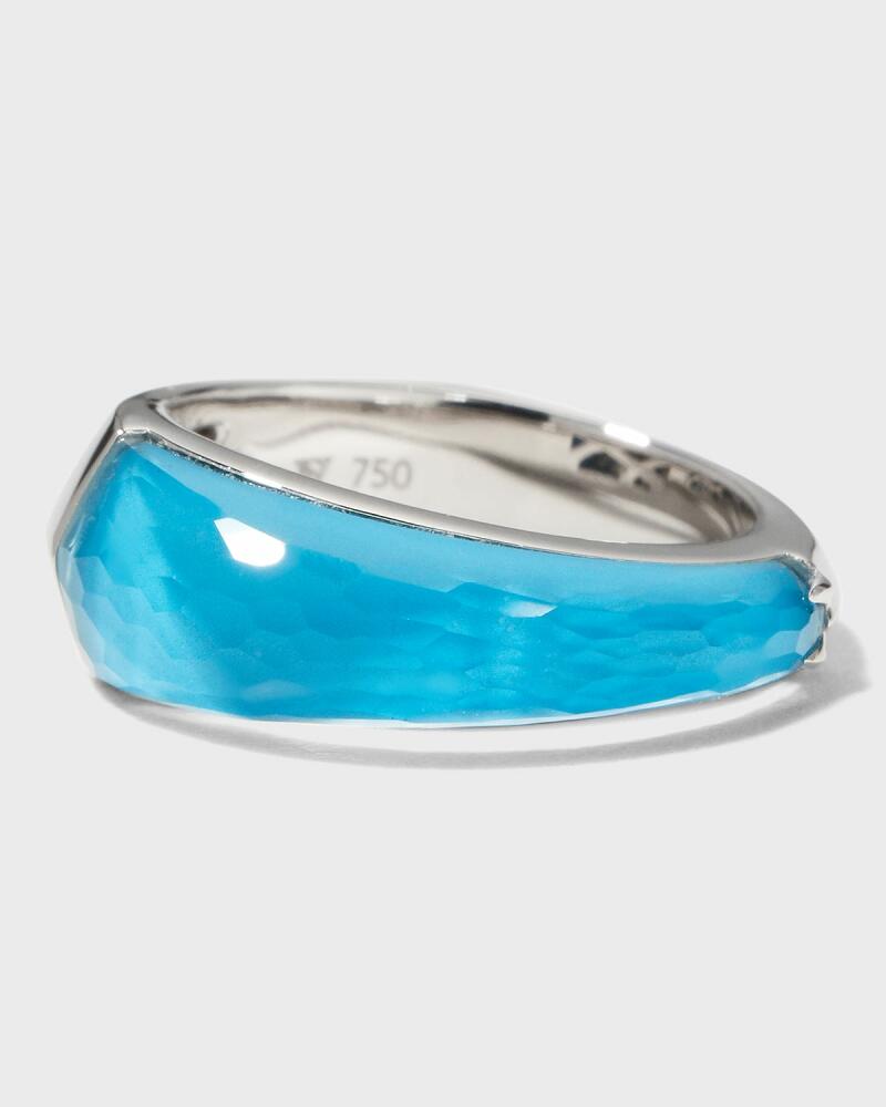 Stephen Webster Shard Stack Ring in Turquoise with Clear Quartz Crystal Haze Cover