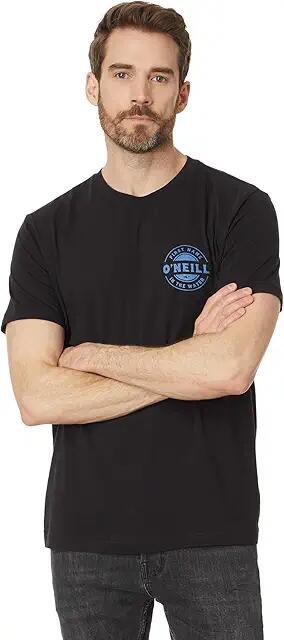 O'Neill Coin Flip Short Sleeve Tee (Black) Men's T Shirt Cover