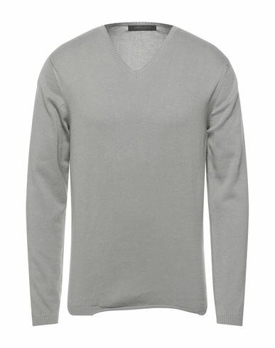 Messagerie Man Sweater Grey Cotton Cover