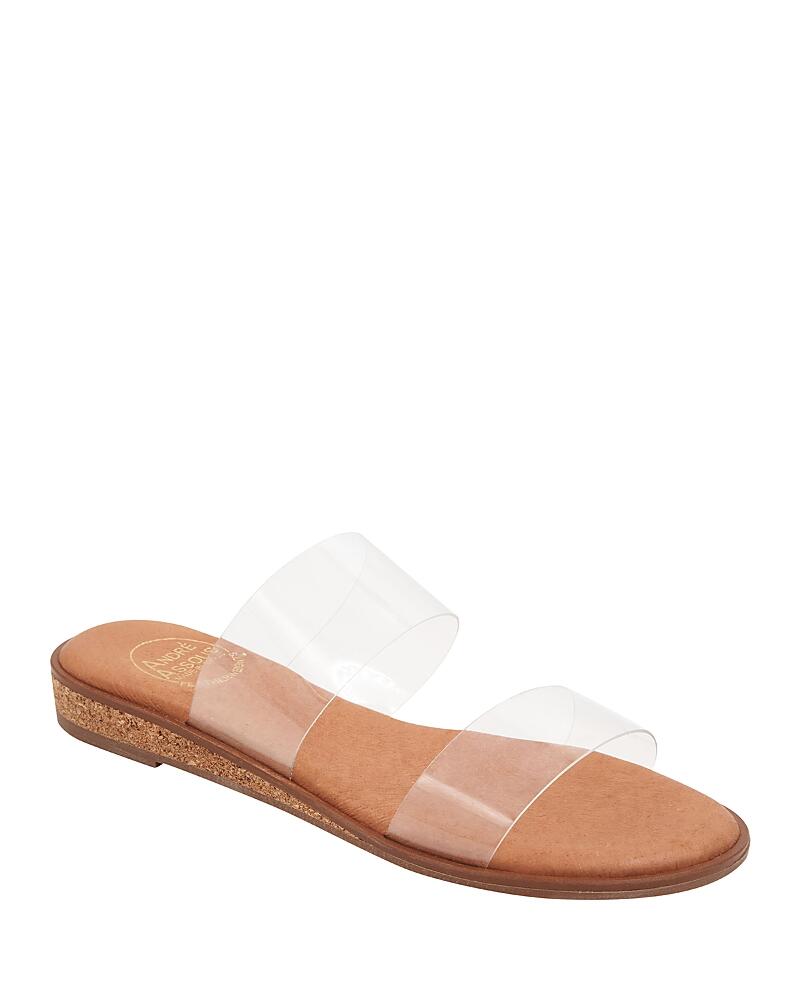 Andre Assous Women's Galia Slip On Strappy Slide Sandals Cover