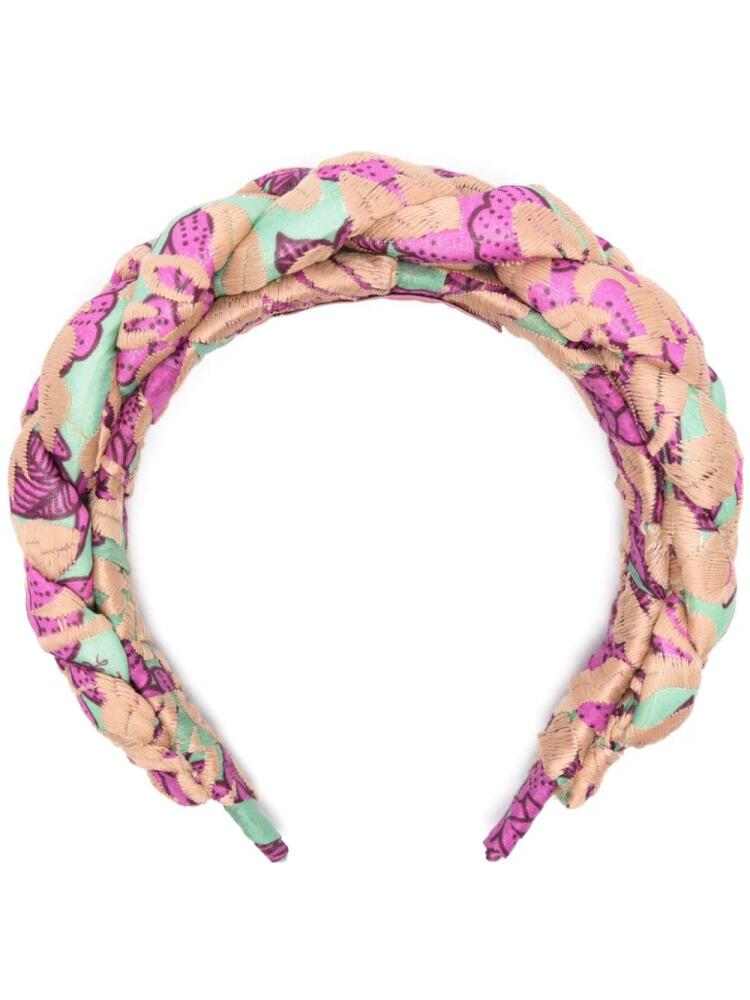 La DoubleJ Rapunzel braided headband - Neutrals Cover