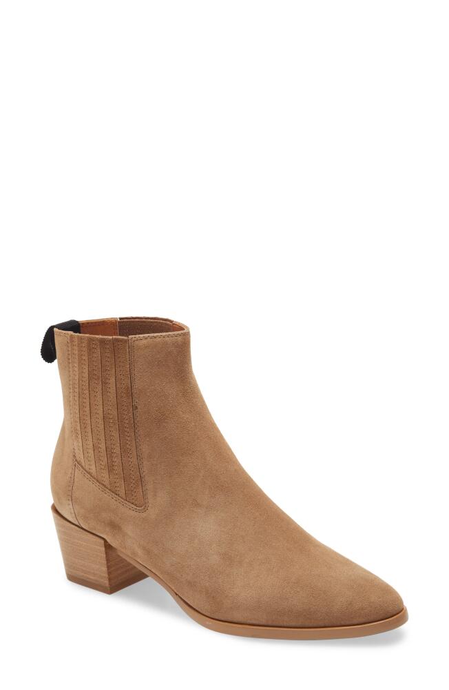 rag & bone Rover Chelsea Boot in Camel Suede Cover