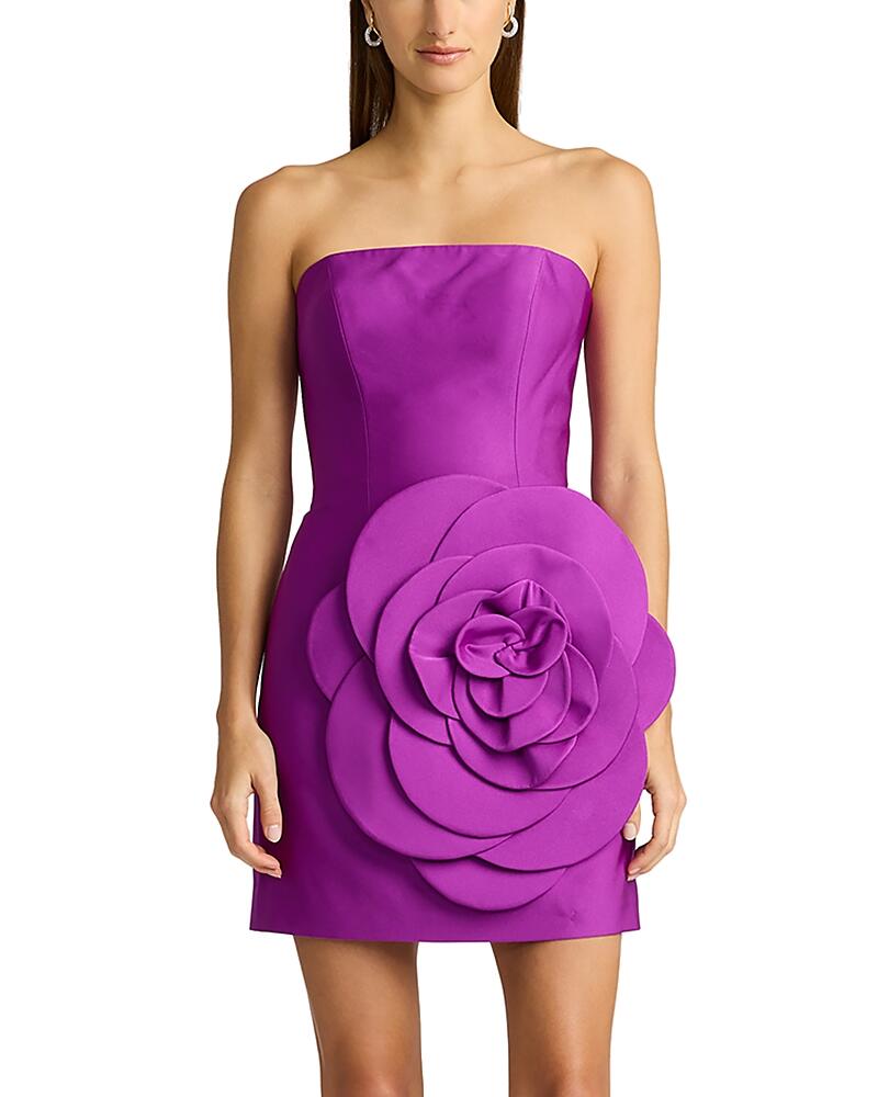 Zac Posen Rosette Mini Dress Cover