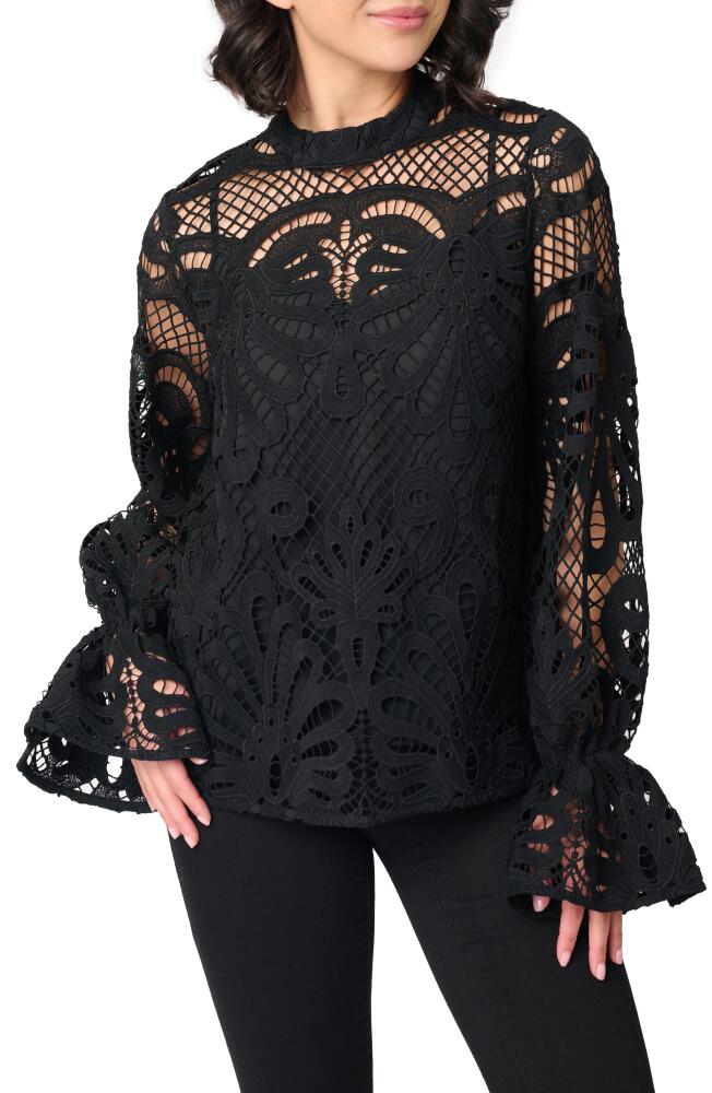 GIBSONLOOK Lovely in Lace Top in Black Cover