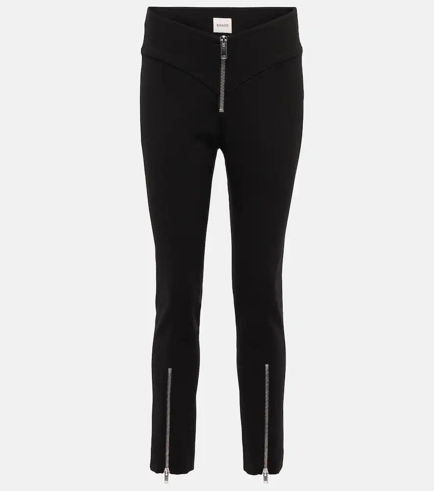 Khaite Meadow high-rise skinny pants Cover