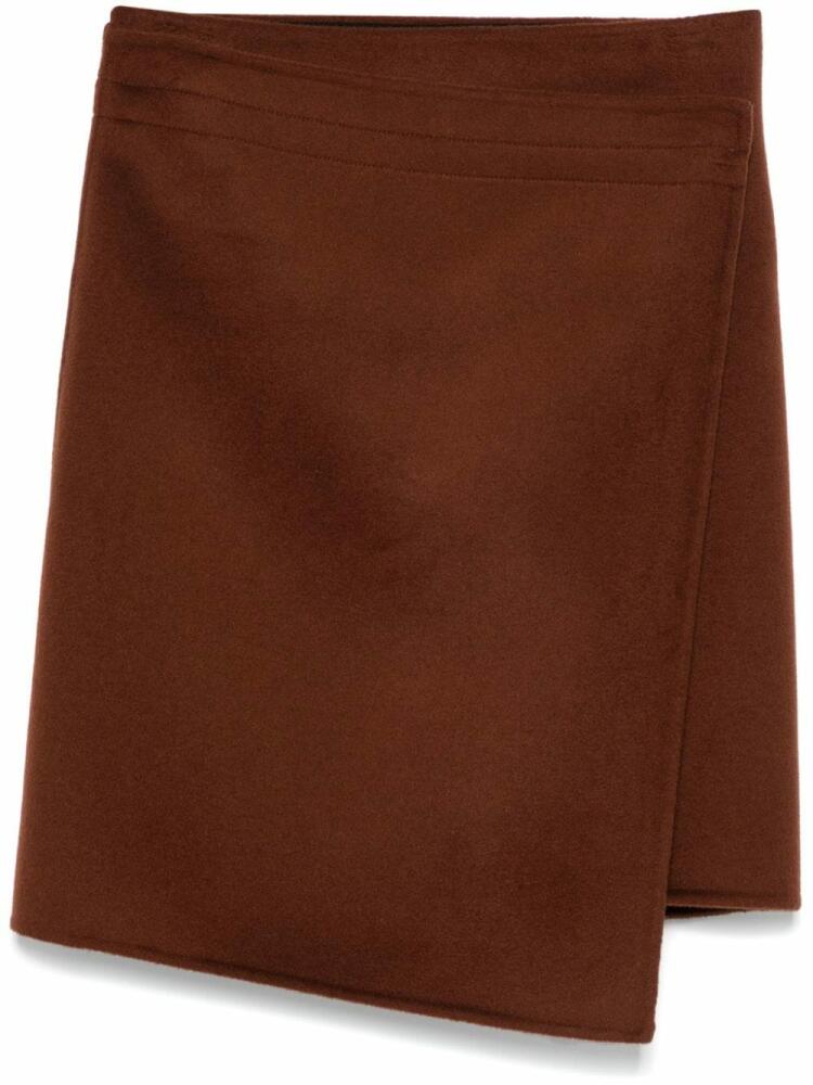 Philosophy Di Lorenzo Serafini wrap mini skirt - Brown Cover