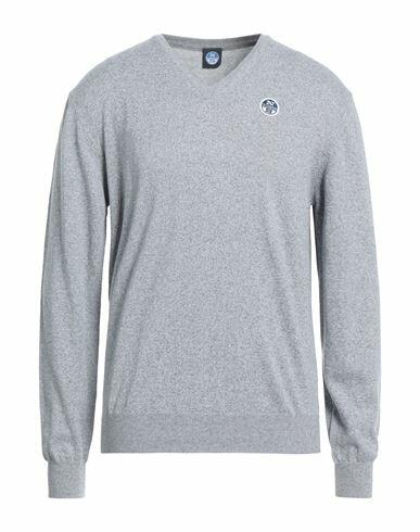 North Sails Man Sweater Grey Cotton Cover