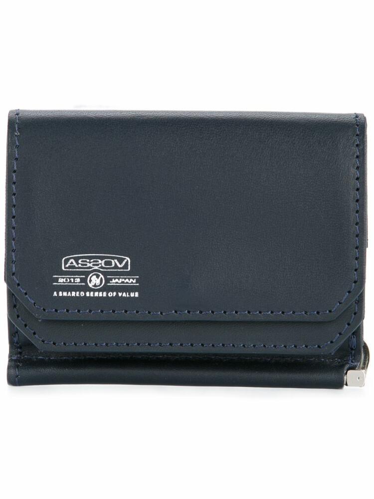 As2ov mobile wallet - Blue Cover