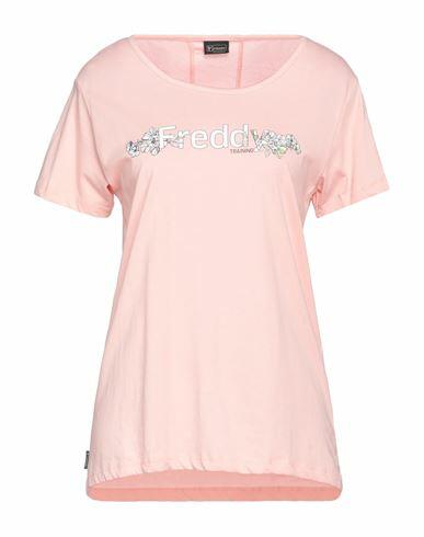 Freddy Woman T-shirt Pink Cotton Cover