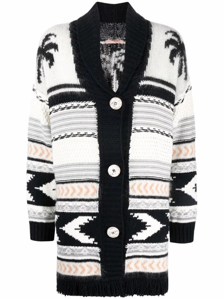 TWINSET patterned button-up cardigan - Black Cover