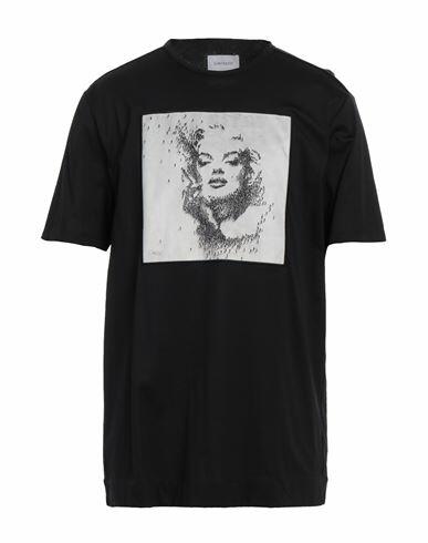 Limitato Man T-shirt Black Cotton Cover