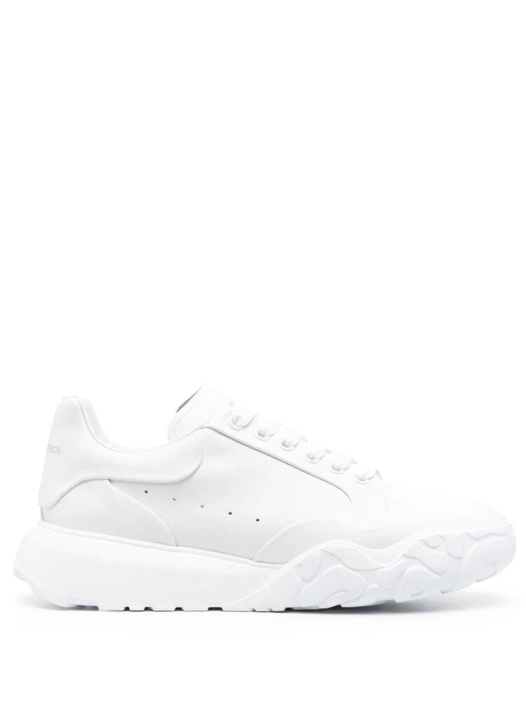 Alexander McQueen Court low-top sneakers - White Cover