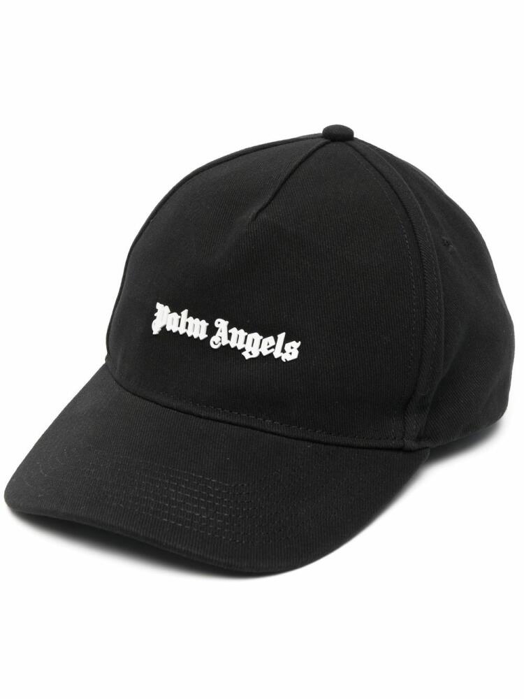 Palm Angels logo-print baseball cap - Black Cover