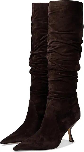 MICHAEL Michael Kors Luna Boots (Chocolate) Women's Boots Cover