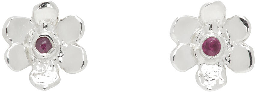 Mondo Mondo Silver Mini Daisy Stud Earrings Cover