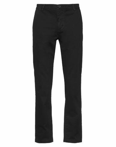 Brian Dales Man Pants Black Cotton, Elastane Cover