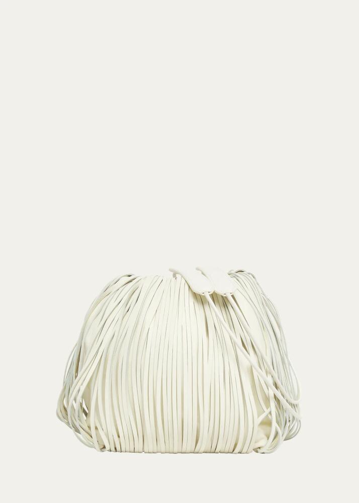 Jil Sander Dumpling Fringe Leather Crossbody Bag Cover