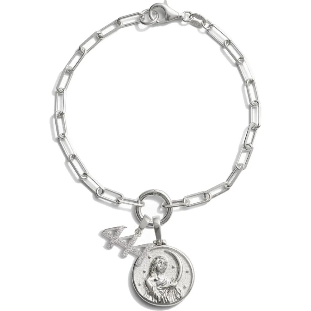 Awe Inspired Divine Intuition Charm Bracelet in 444 - Sterling Silver Cover