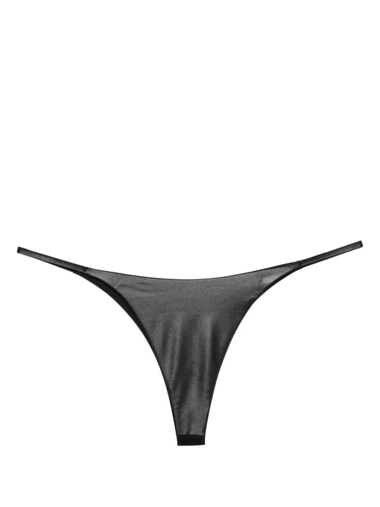 DSQUARED2 logo-lettering bikini bottom - Black Cover