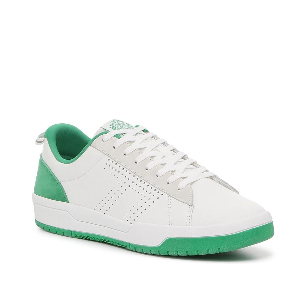 Le TIGRE Tompkins Sneaker | Men's | White/Green Cover