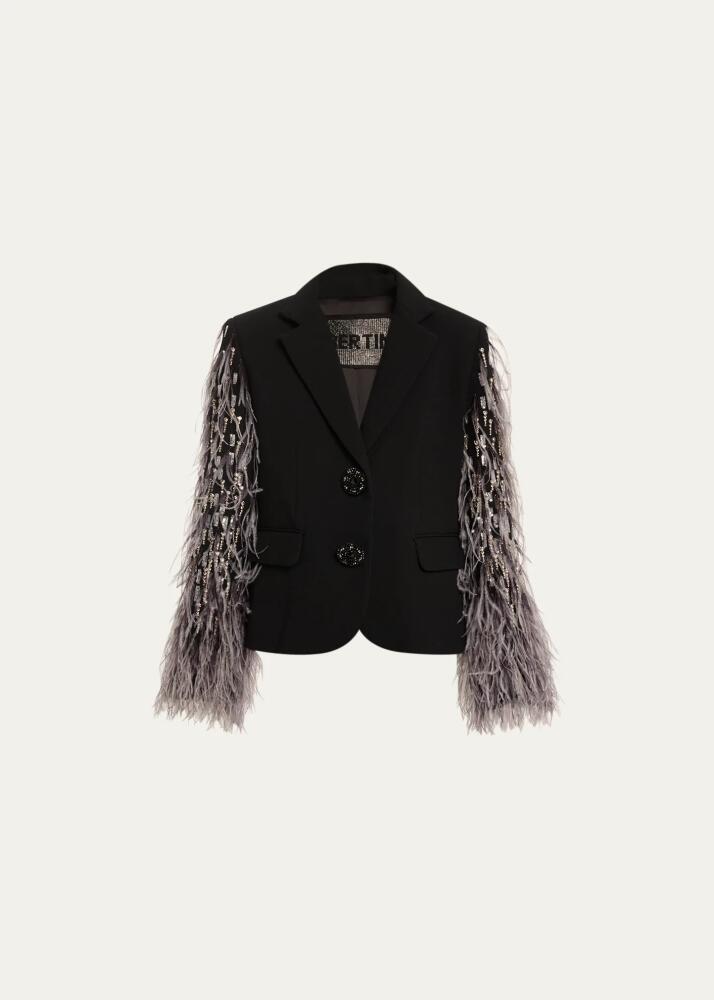 Libertine Across The Universe Blazer Jacket with Embellished Sleeves Cover