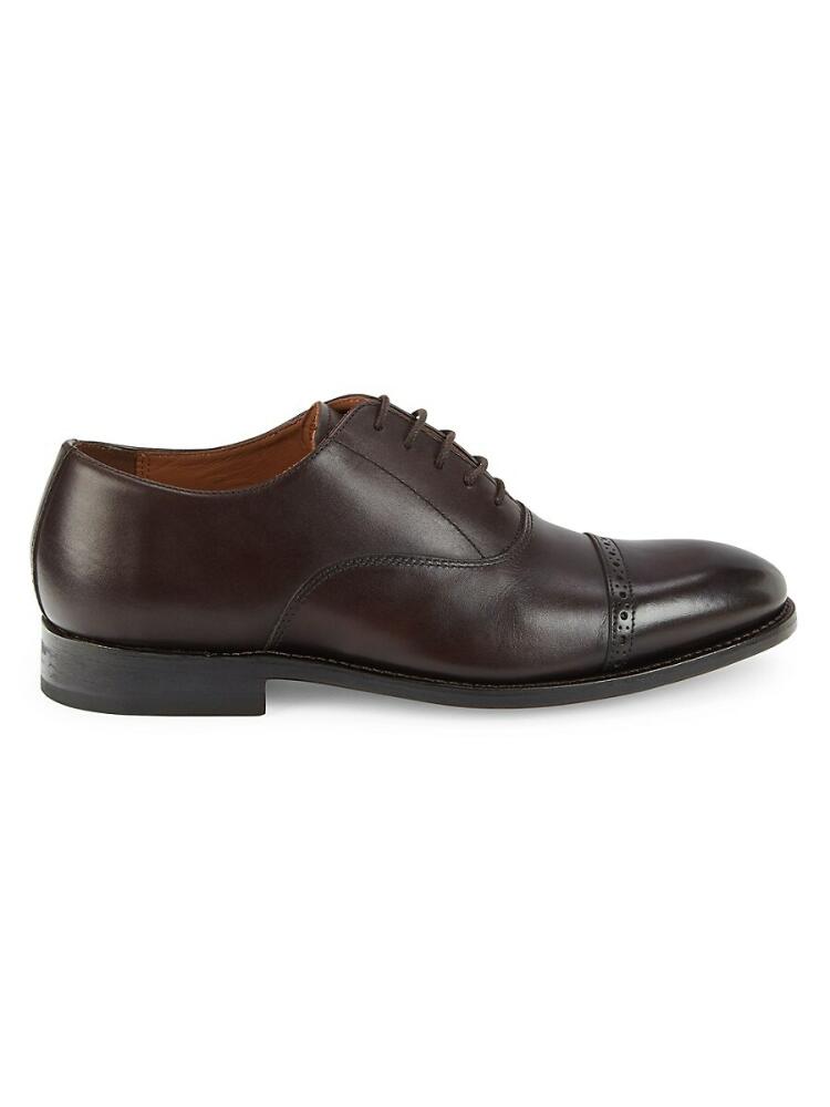 Allen Edmonds Men's Brady Leather Oxfords - Chestnut Cover