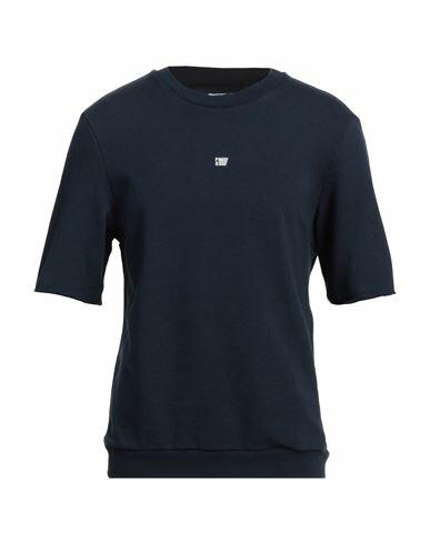 Pmds Premium Mood Denim Superior Man Sweatshirt Midnight blue Cotton Cover