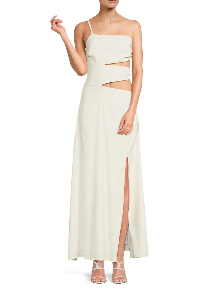 Cult Gaia Women's Terese Cutout A Line Maxi Dress - Off White Cover