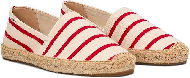 Soludos Original Espadrille (Ivory / Red) Women's Shoes Cover