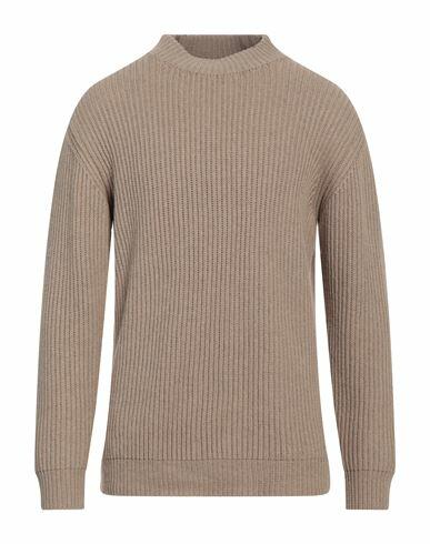 Alpha Studio Man Sweater Beige Recycled wool, Viscose, Polyamide, Cashmere Cover