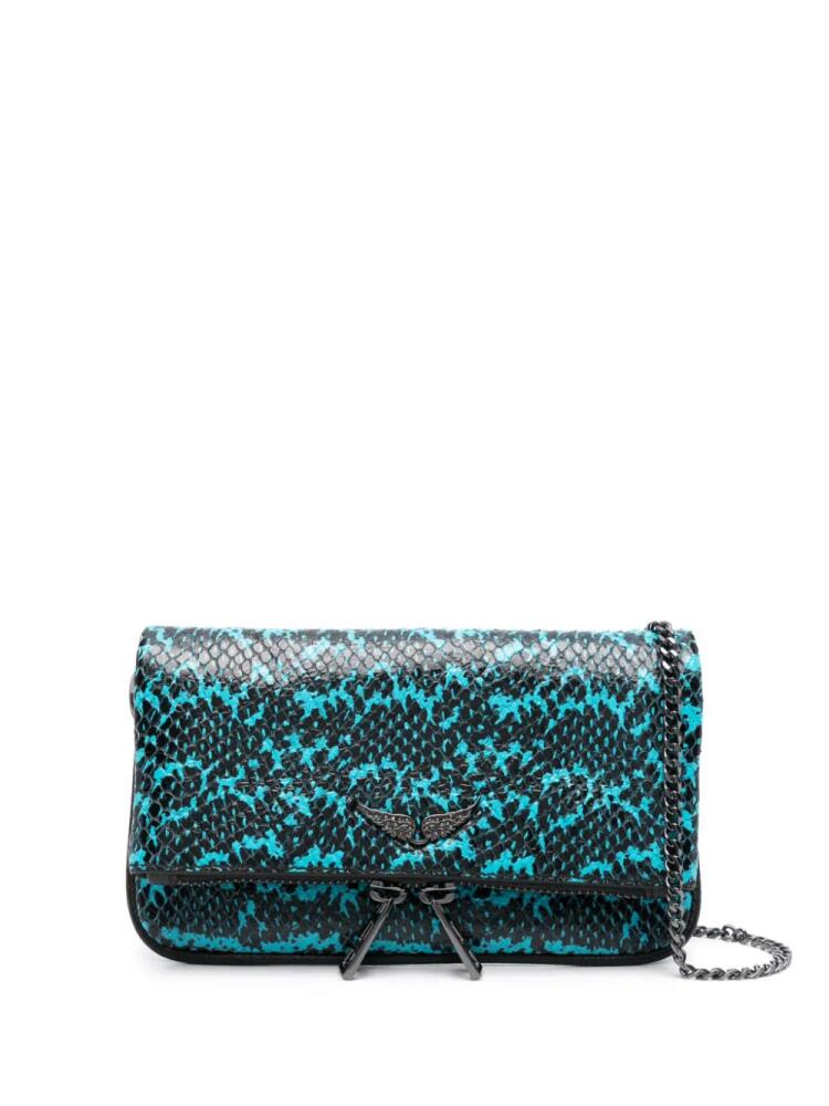 Zadig&Voltaire Rock Nano Wild mini bag - Blue Cover