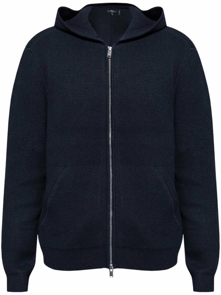 Theory zip-fastening hoodie - Blue Cover