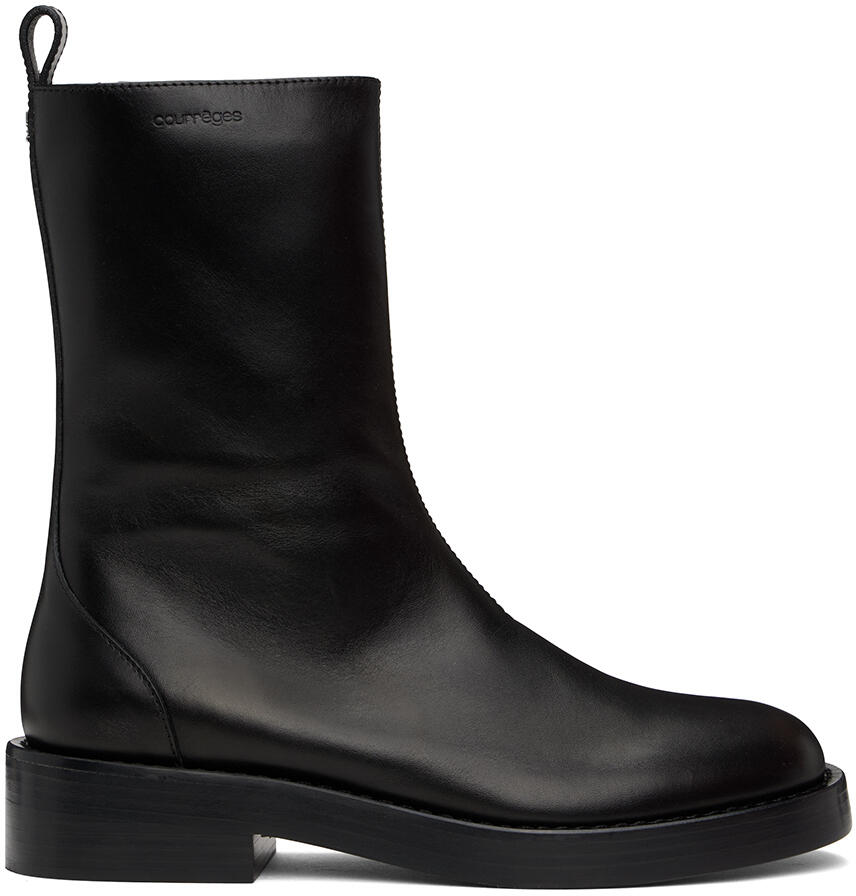 Courrèges Black Rider Boots Cover