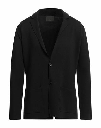 Roberto Collina Man Blazer Black Merino Wool Cover