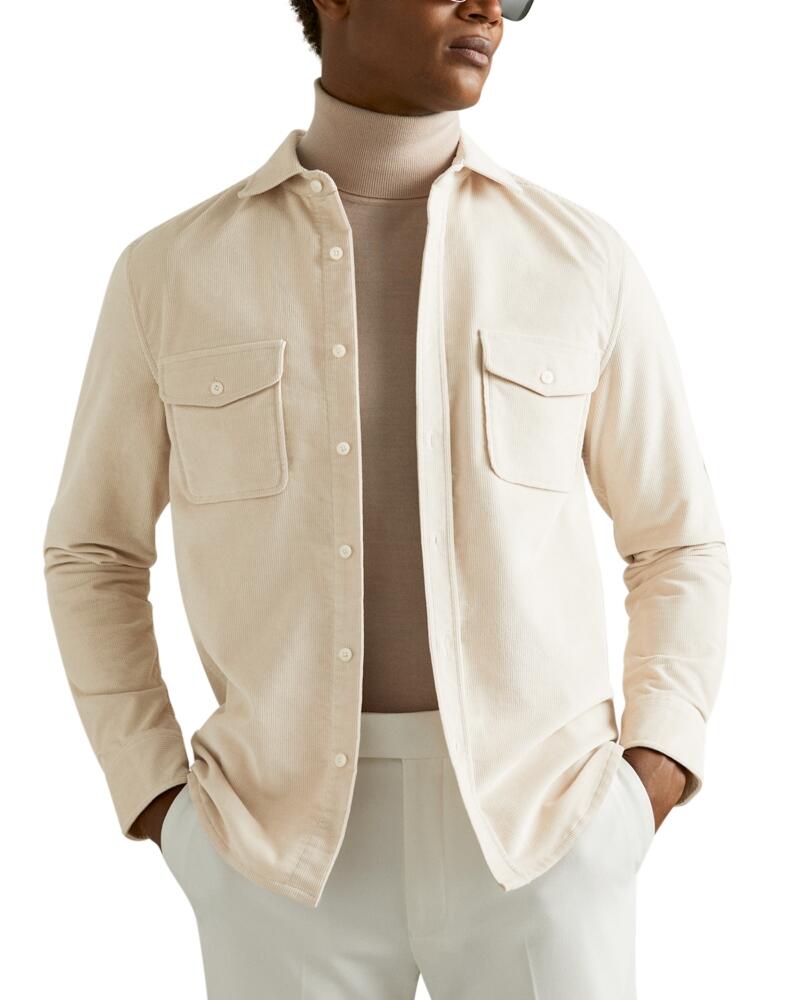 Reiss Corduroy Overshirt Cover