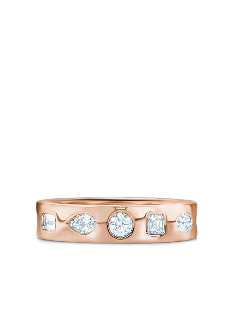 KWIAT 18kt rose gold diamond stackable ring - Pink Cover