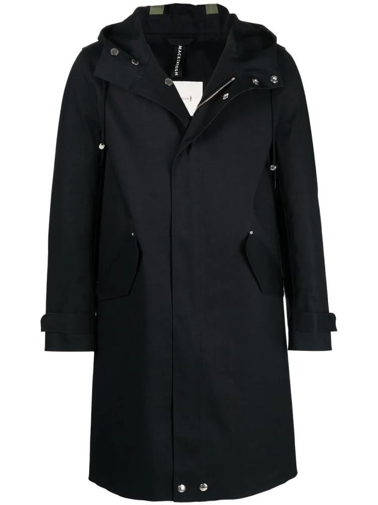 Mackintosh GRANISH hooded raincoat - Black Cover