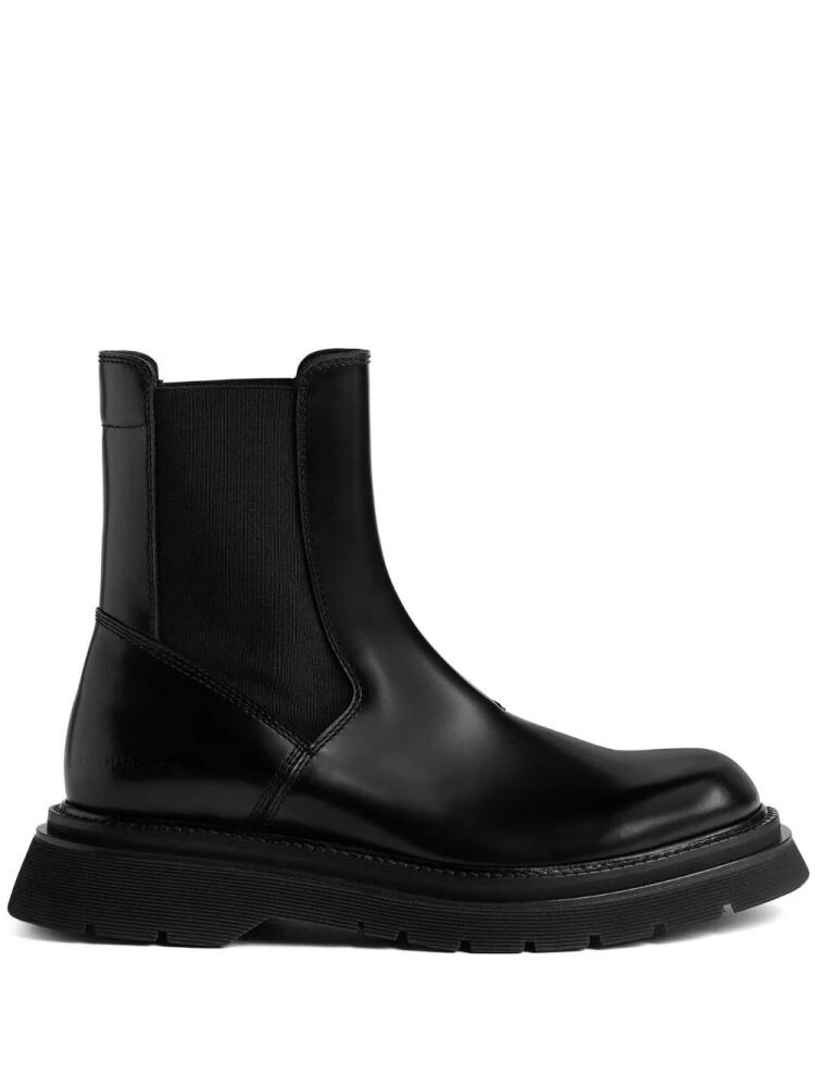 DSQUARED2 patent leather Chelsea boots - Black Cover