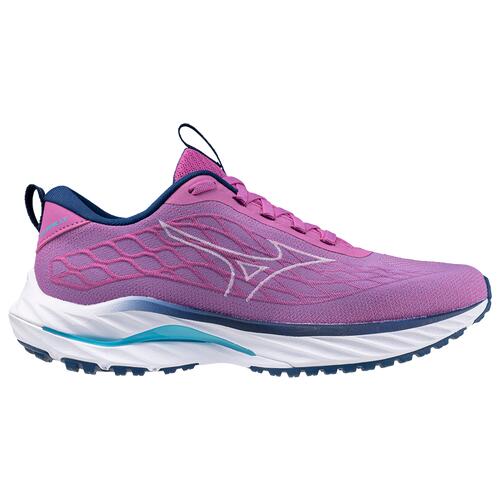 Mizuno Womens Mizuno Wave Inspire 20 SSW - Womens Running Shoes Rosebud/White 08.5 Cover