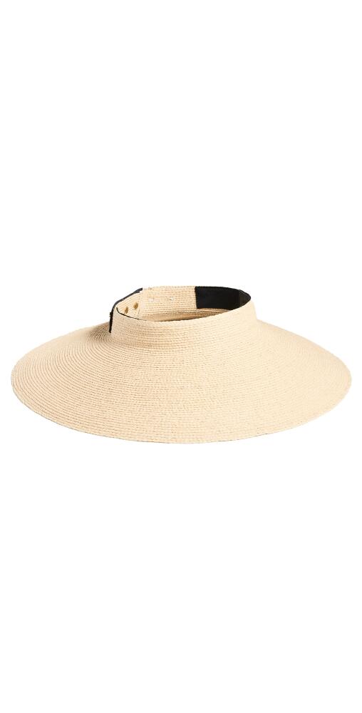 Janessa Leone Birdie Visor Natural Cover