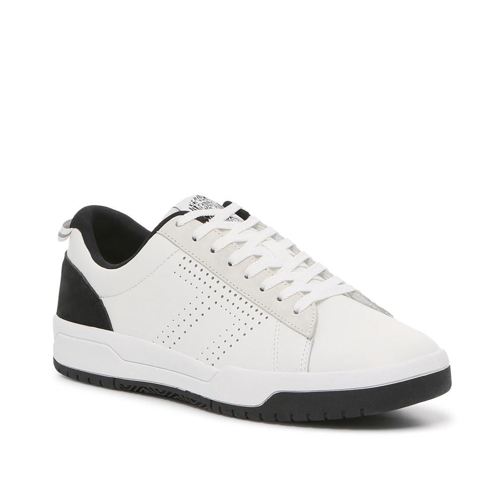 Le TIGRE Tompkins Sneaker | Men's | White/Black Cover