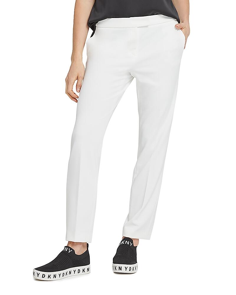 Dkny Front Tab Straight-Leg Pants Cover