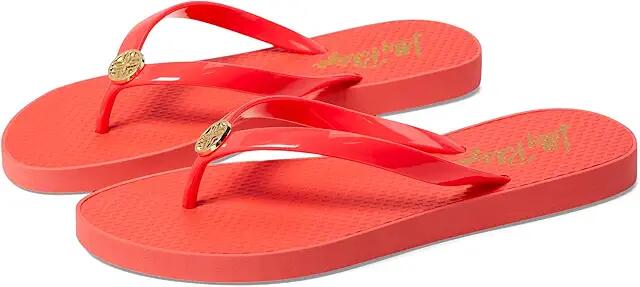 Lilly Pulitzer Pool Flip-Flop (Mizner Red) Women's Shoes Cover