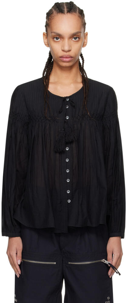 Isabel Marant Etoile Black Abadi Shirt Cover